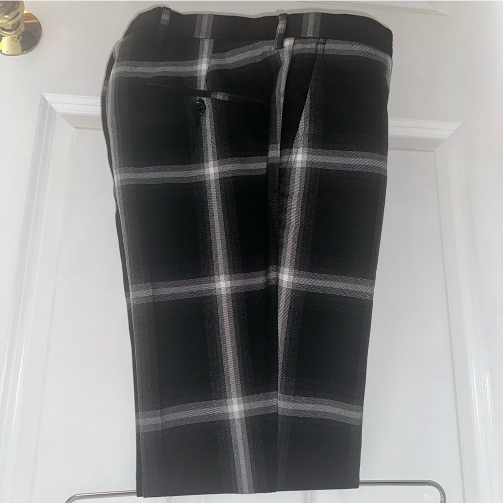 Topman Men’s Check Suit/Dress Pants: Size 32R (32x32) - Picture 7 of 13